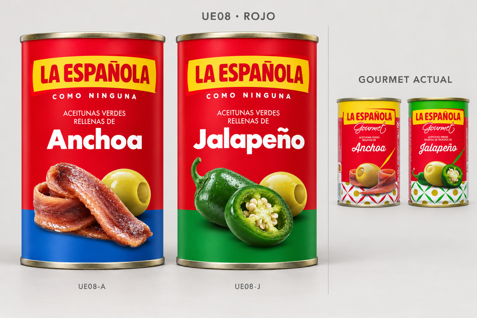 Comparativa de latas Party y Gourmet